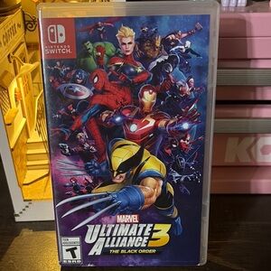 Nintendo Switch Marvel Ultimate Alliance 3: The Black Order - Red and Blue